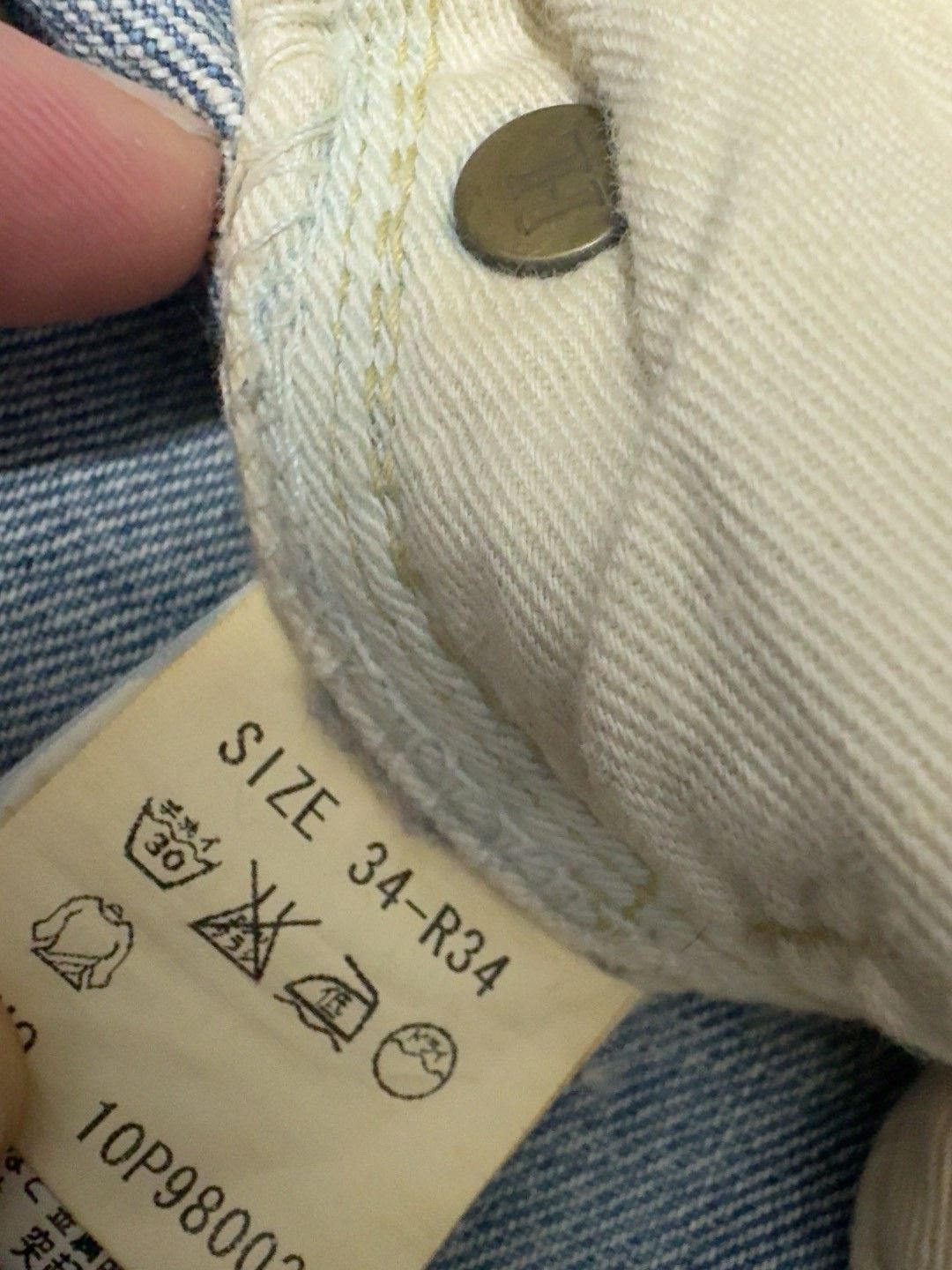 Other Heddie Lovu Classic Washed Jeans Size US 34 / EU 50 - 5 Thumbnail