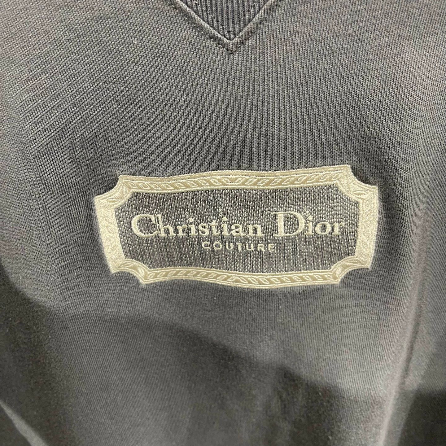 Dior Black Short-Sleeve Crewneck Shirt Size US XXL / EU 58 / 5 - 4 Thumbnail