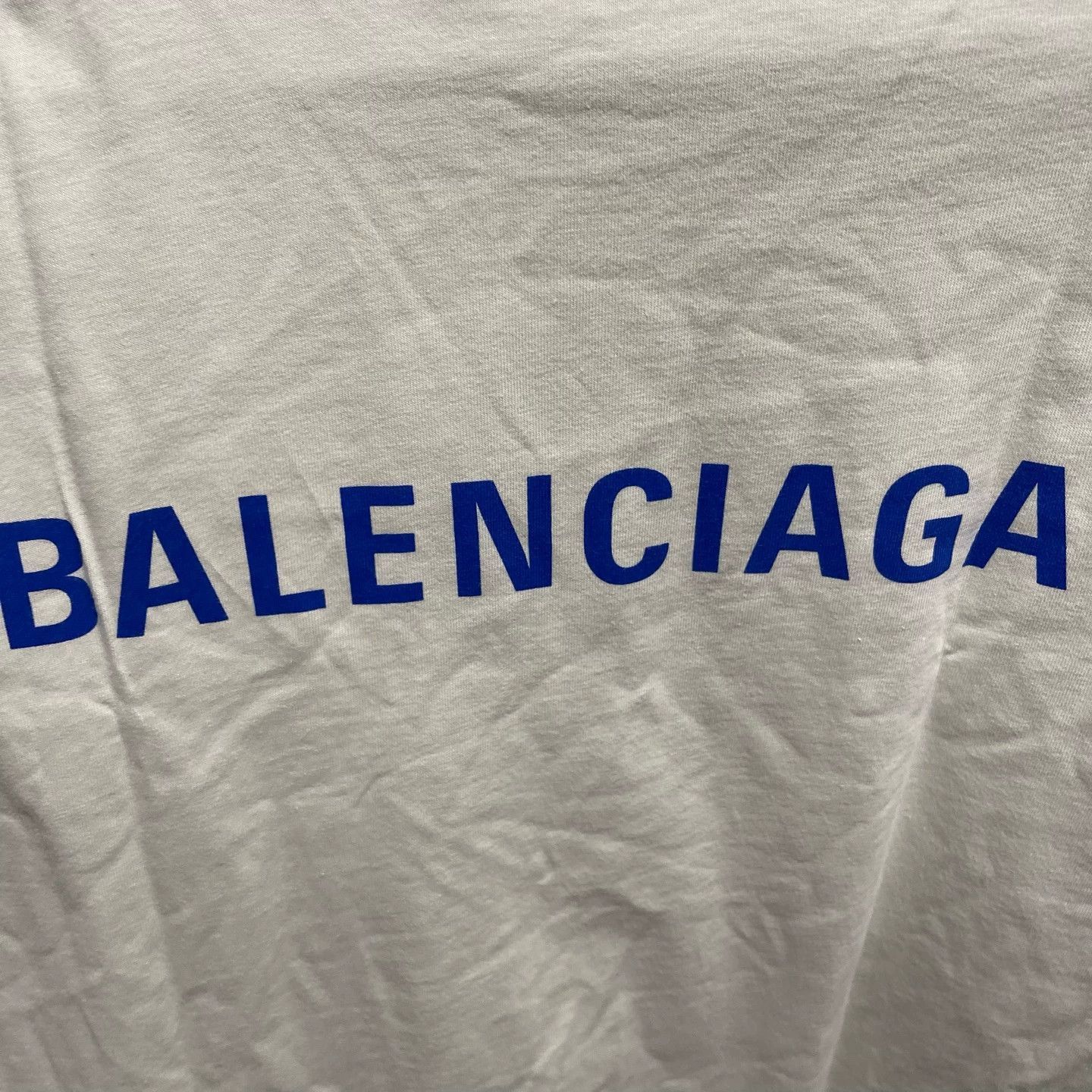 Balenciaga Beige Short-Sleeve Oversized T-Shirt XS Size US XS / EU 42 / 0 - 5 Thumbnail