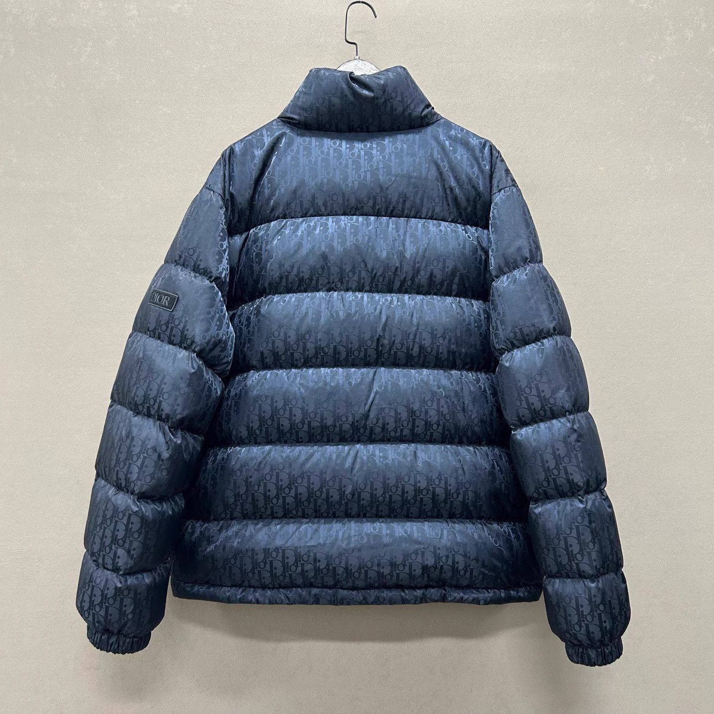 Dior Blue Quilted Puffer Jacket Size US XXL / EU 58 / 5 - 2 Thumbnail