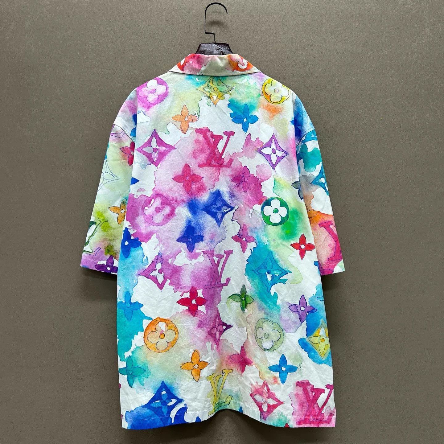Louis Vuitton Multi-Color Print Button-Up Shirt Size L Size US L / EU 52-54 / 3 - 2 Thumbnail