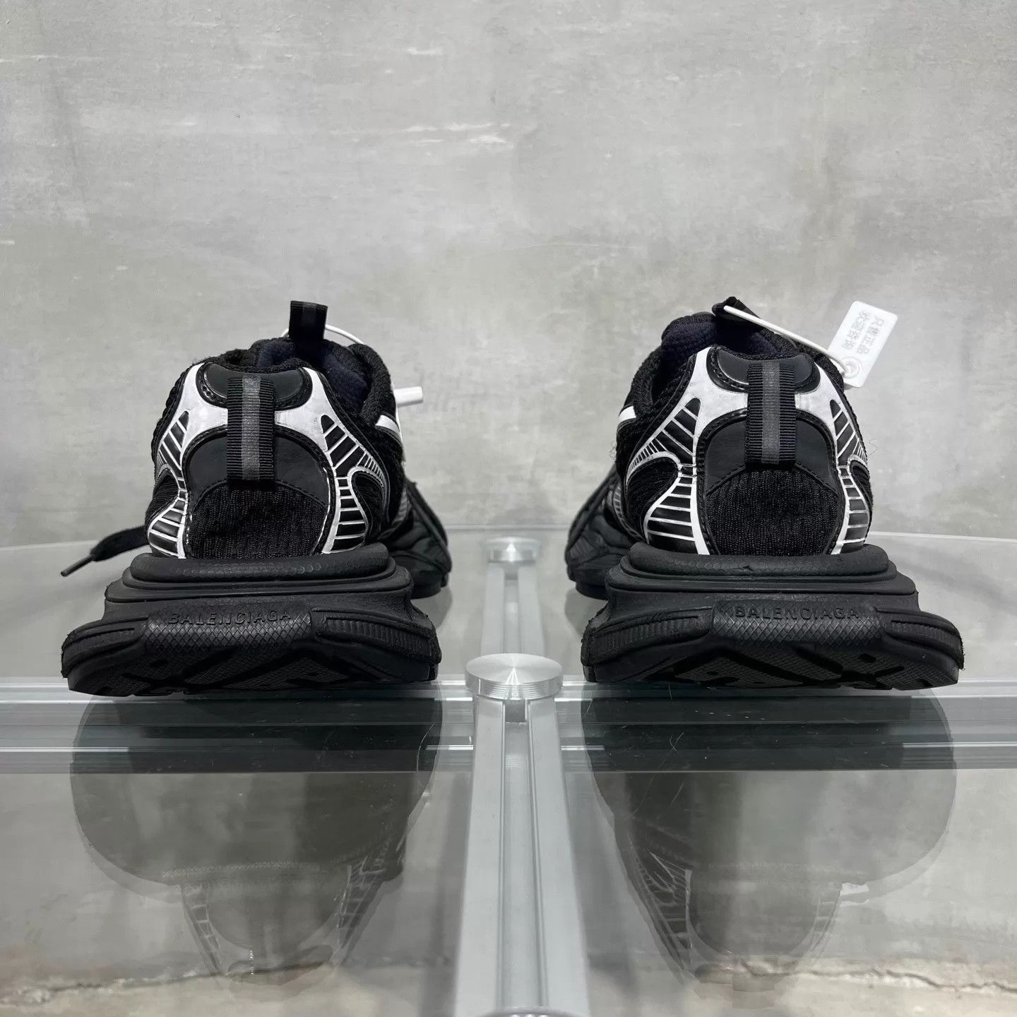 Balenciaga Black Hitop Sneakers Size 8 Size US 8 / EU 41 - 6 Thumbnail