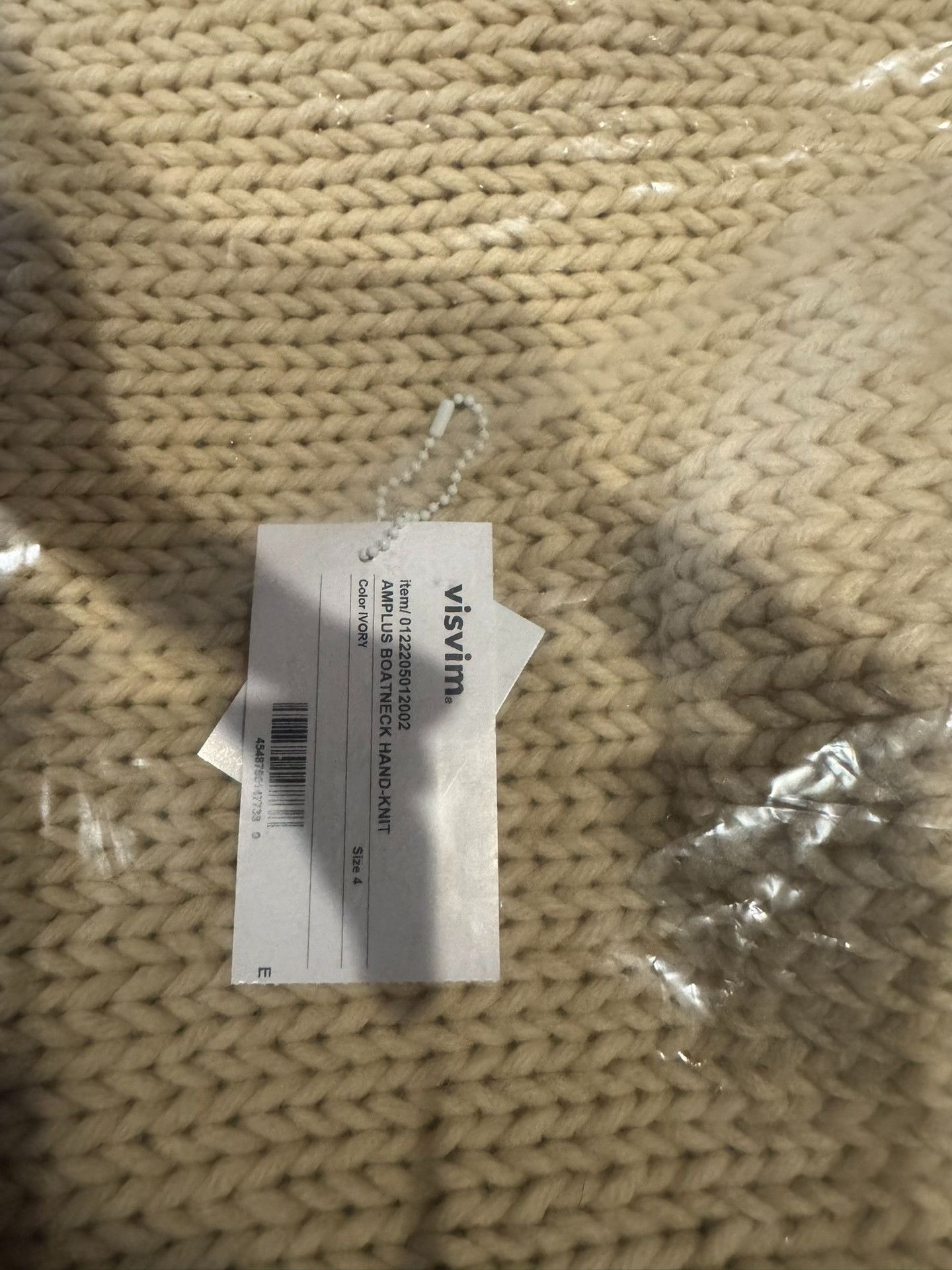 Visvim VISVIM 22AW Amplus Boatneck Hand Knit Sweater Size US M / EU 48-50 / 2 - 3 Thumbnail