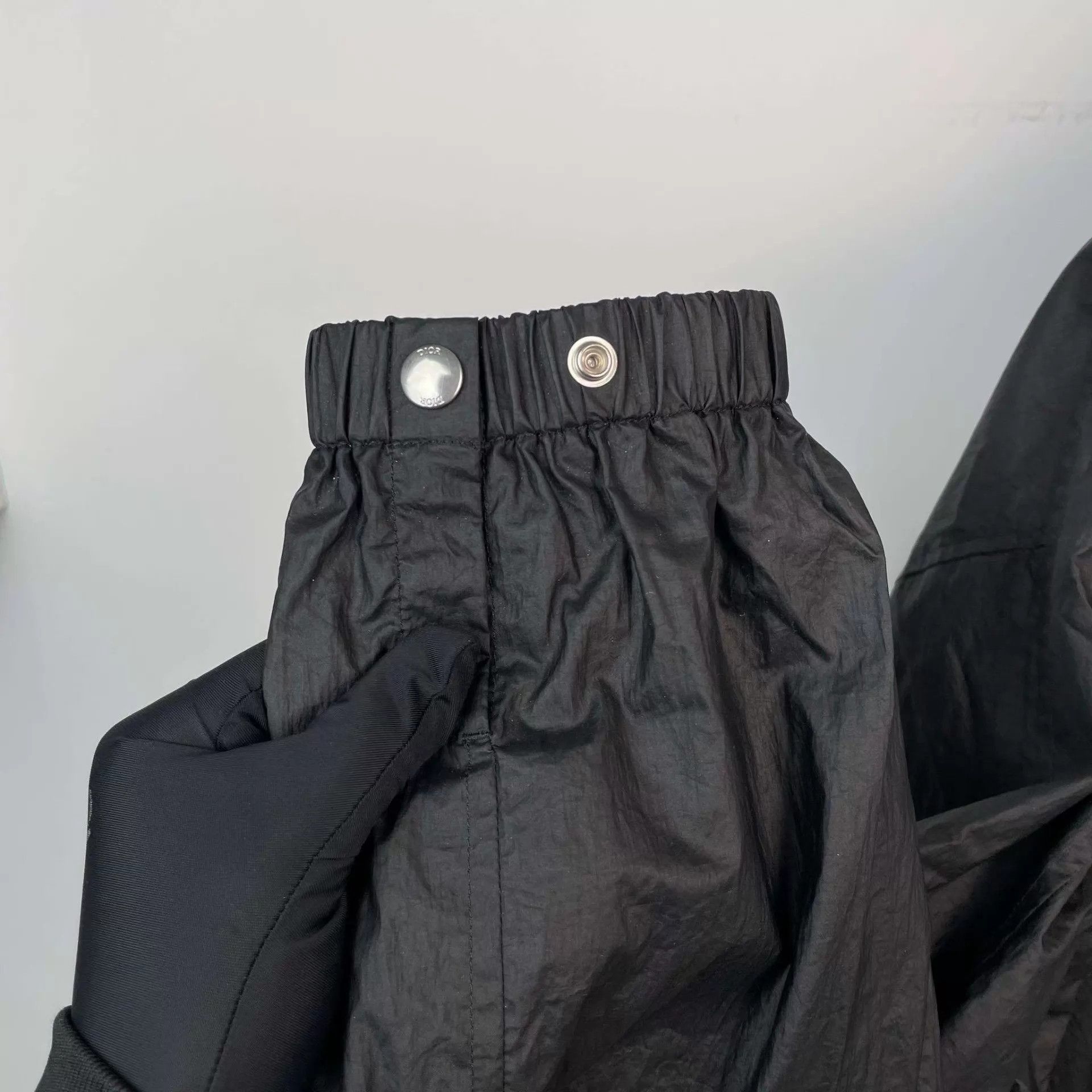Dior Black Lightweight Button-Front Jacket - Size L Size US L / EU 52-54 / 3 - 9 Thumbnail