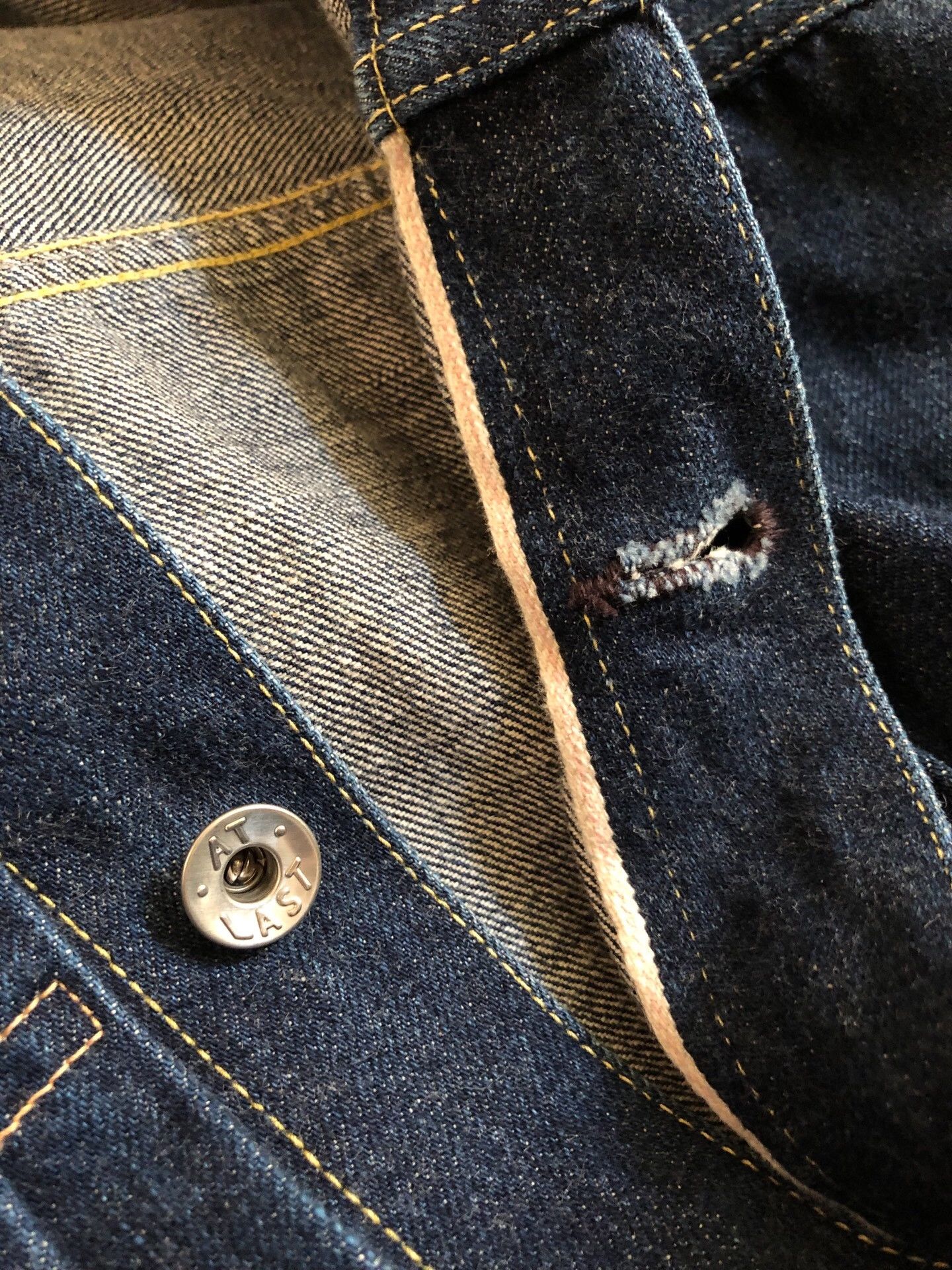 At Last & Co AT LAST co 118J Denim Jacket Size US M / EU 48-50 / 2 - 4 Thumbnail