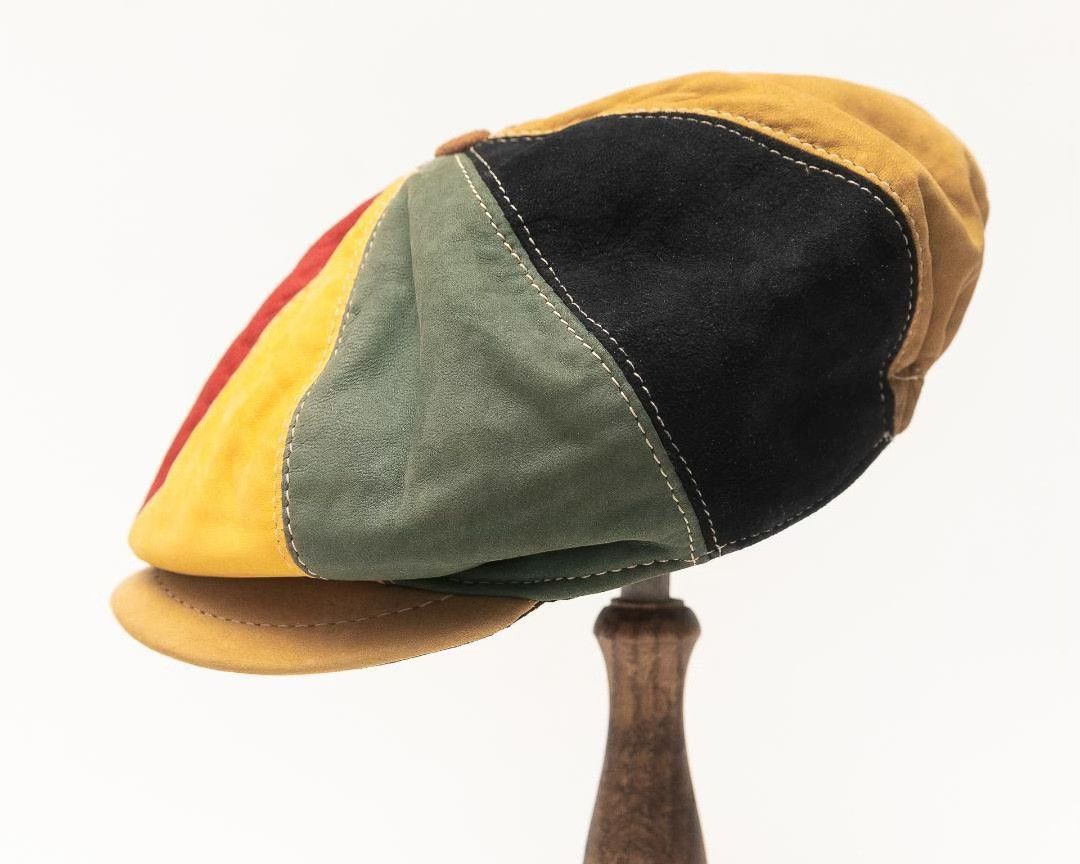 Other COLUMBUS BAY Kangaroo Leather Newsboy Cap Size ONE SIZE - 2 Thumbnail