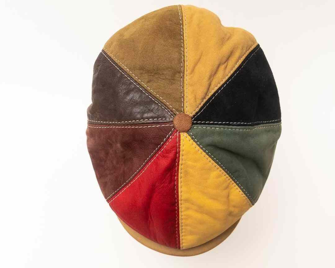 Other COLUMBUS BAY Kangaroo Leather Newsboy Cap Size ONE SIZE - 5 Thumbnail