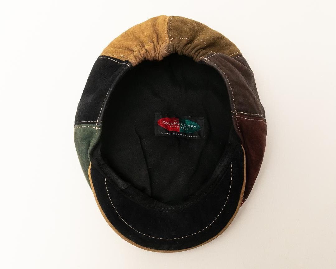 Other COLUMBUS BAY Kangaroo Leather Newsboy Cap Size ONE SIZE - 6 Thumbnail