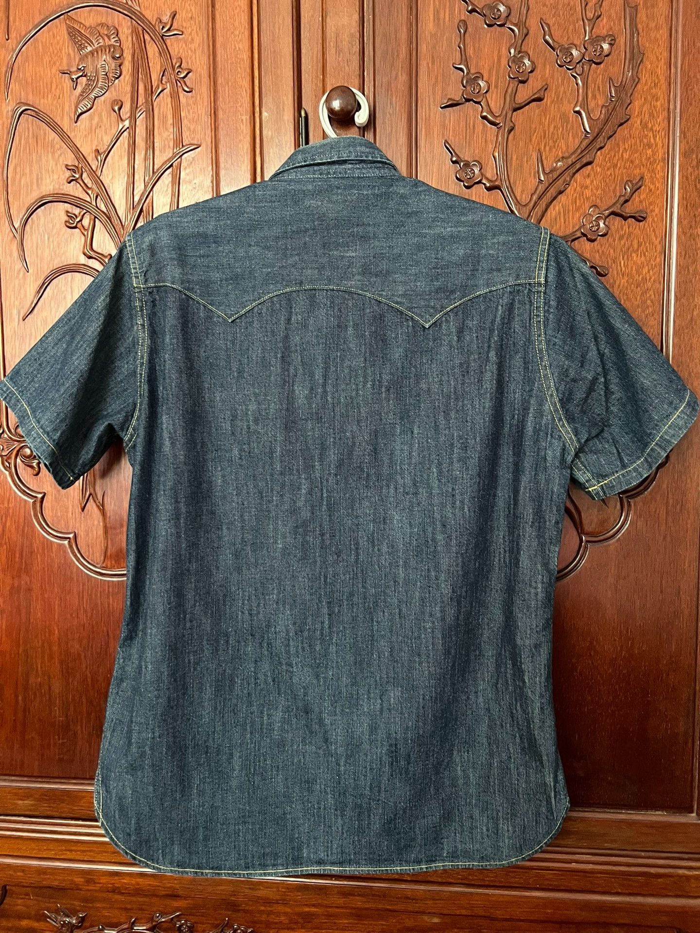 The Real McCoy's Joe McCoy Men's Denim T-Shirt Size US M / EU 48-50 / 2 - 5 Thumbnail