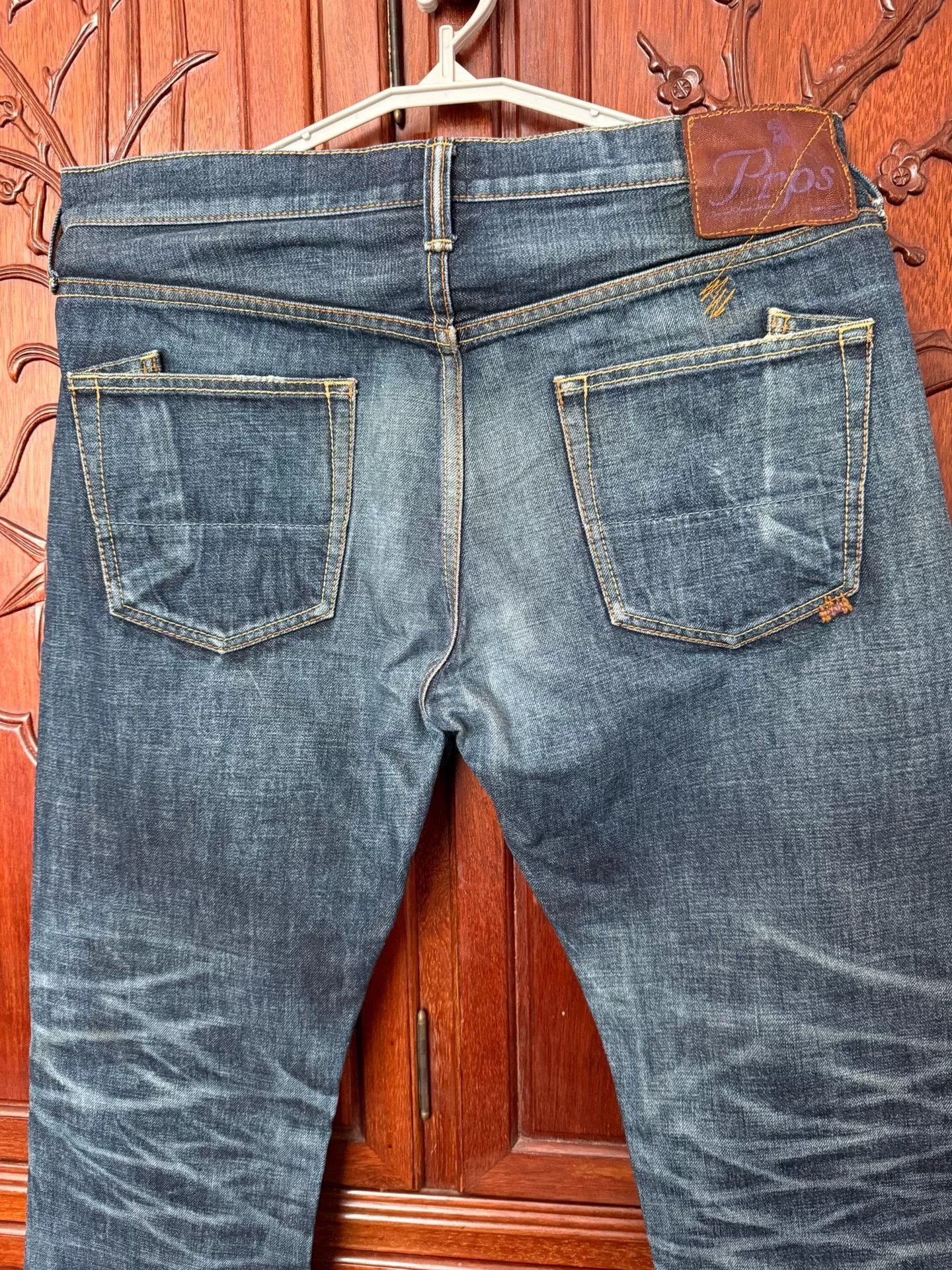 Other Men's Japanese Straight Washed Jeans Size US 36 / EU 52 - 5 Thumbnail