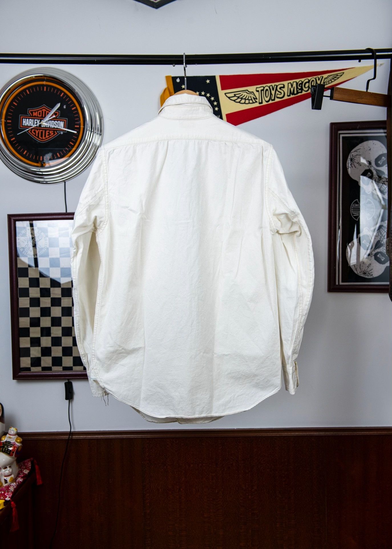 Freewheelers Freewheelers White Workwear Shirt Size US M / EU 48-50 / 2 - 2 Thumbnail
