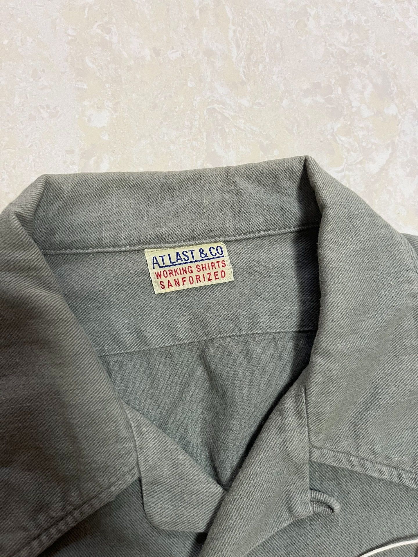 At Last & Co ATLAST&CO Workwear Shirt Size US M / EU 48-50 / 2 - 3 Thumbnail