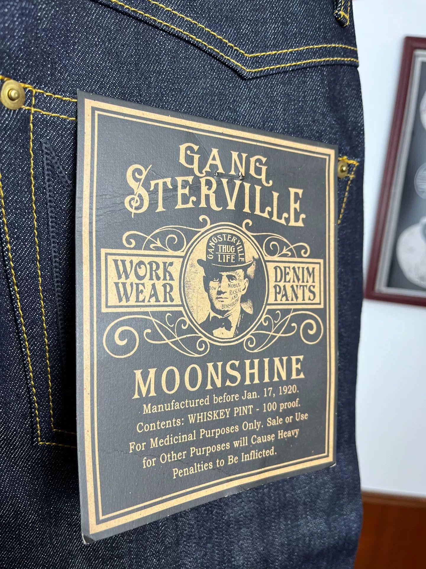 Other GANGSTERVILLE Regular Jeans Signature Size US 32 / EU 48 - 3 Thumbnail