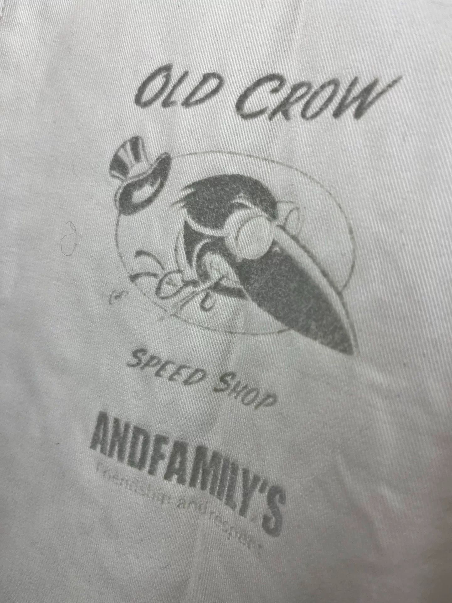 Other Old Crow White Stand Collar Jacket Size US L / EU 52-54 / 3 - 4 Thumbnail