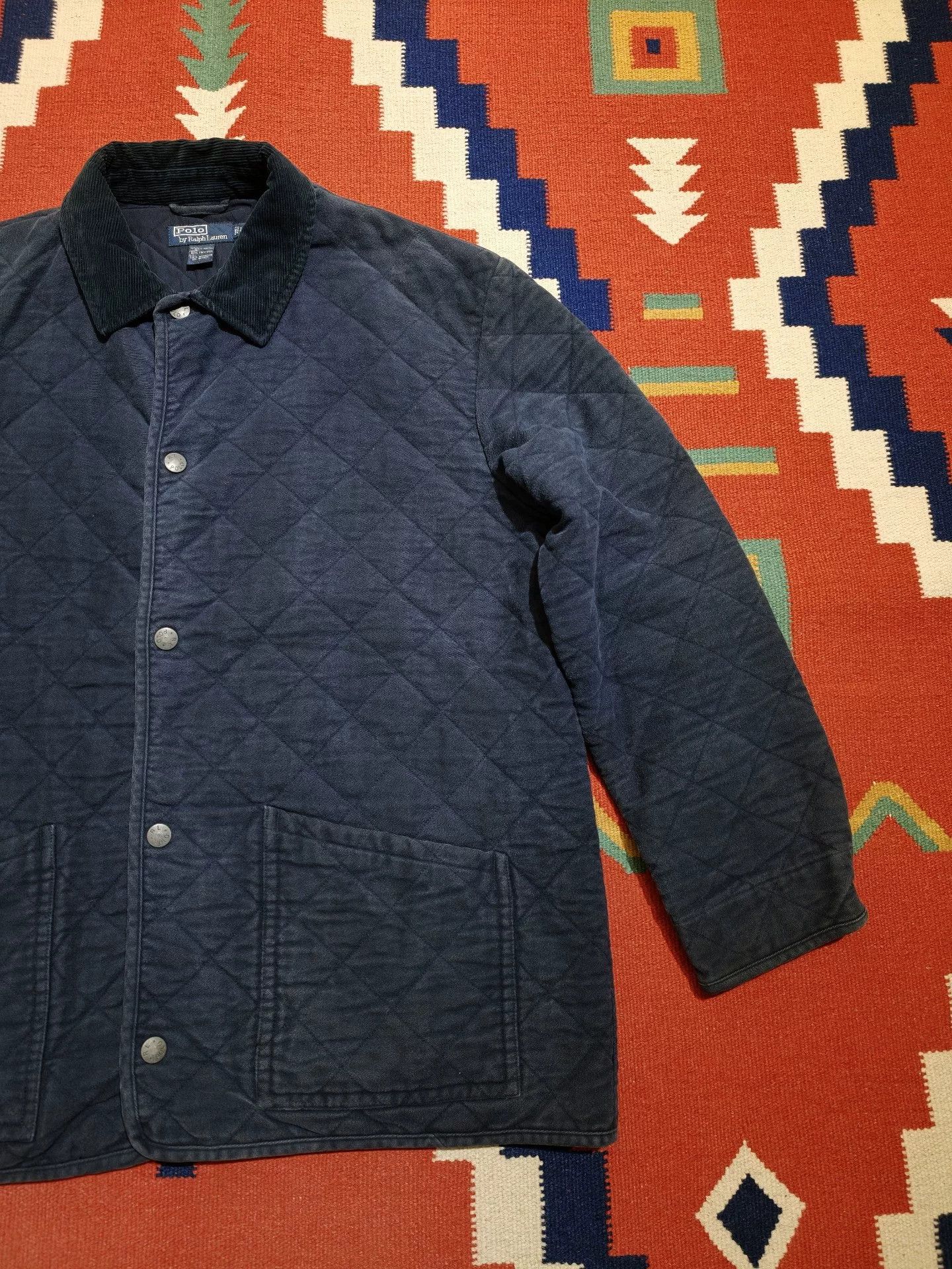 Vintage Vintage Polo Ralph Lauren Quilted Jacket Size US L / EU 52-54 / 3 - 2 Thumbnail
