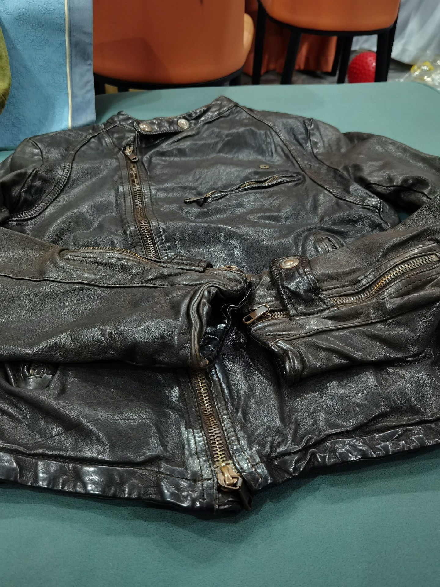 Santacroce Santacroce Leather Jacket Size US M / EU 48-50 / 2 - 5 Thumbnail