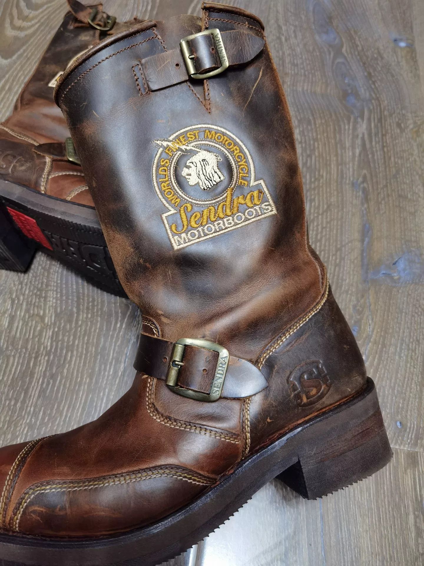 Other Sendra Old Model Engineer Boots Size US 7 / EU 40 - 3 Thumbnail