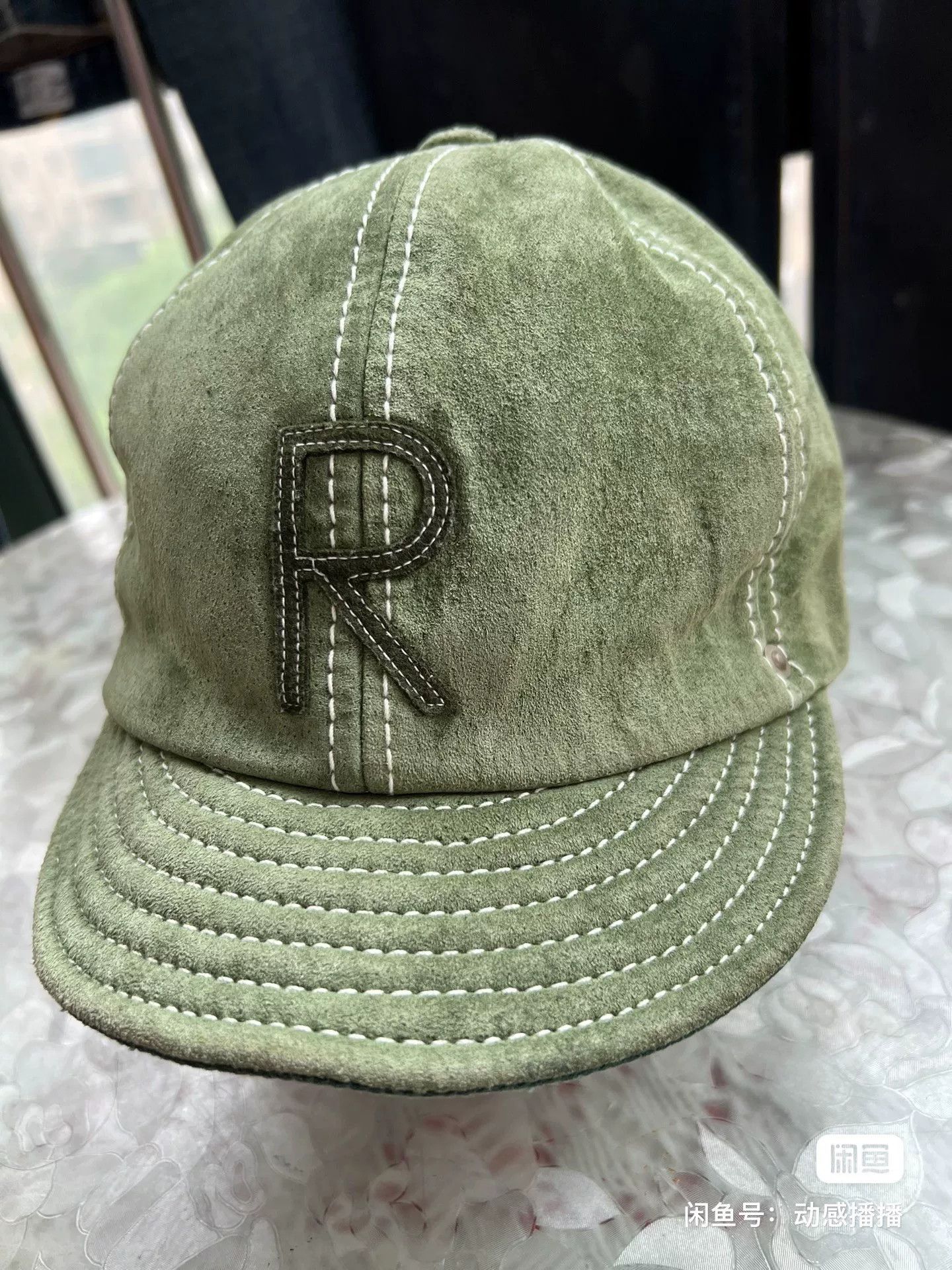 Vintage Decho Japanese Leather Baseball Cap Size ONE SIZE - 2 Thumbnail