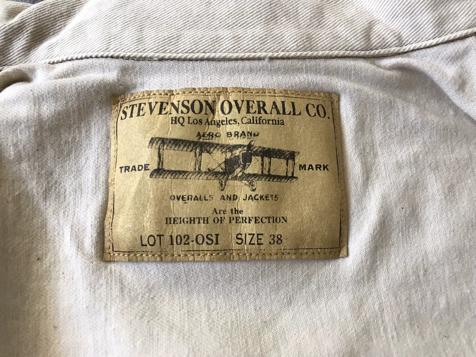 Stevenson Overall Co. Stevenson Overall Type 2 Jacket Size US M / EU 48-50 / 2 - 8 Thumbnail