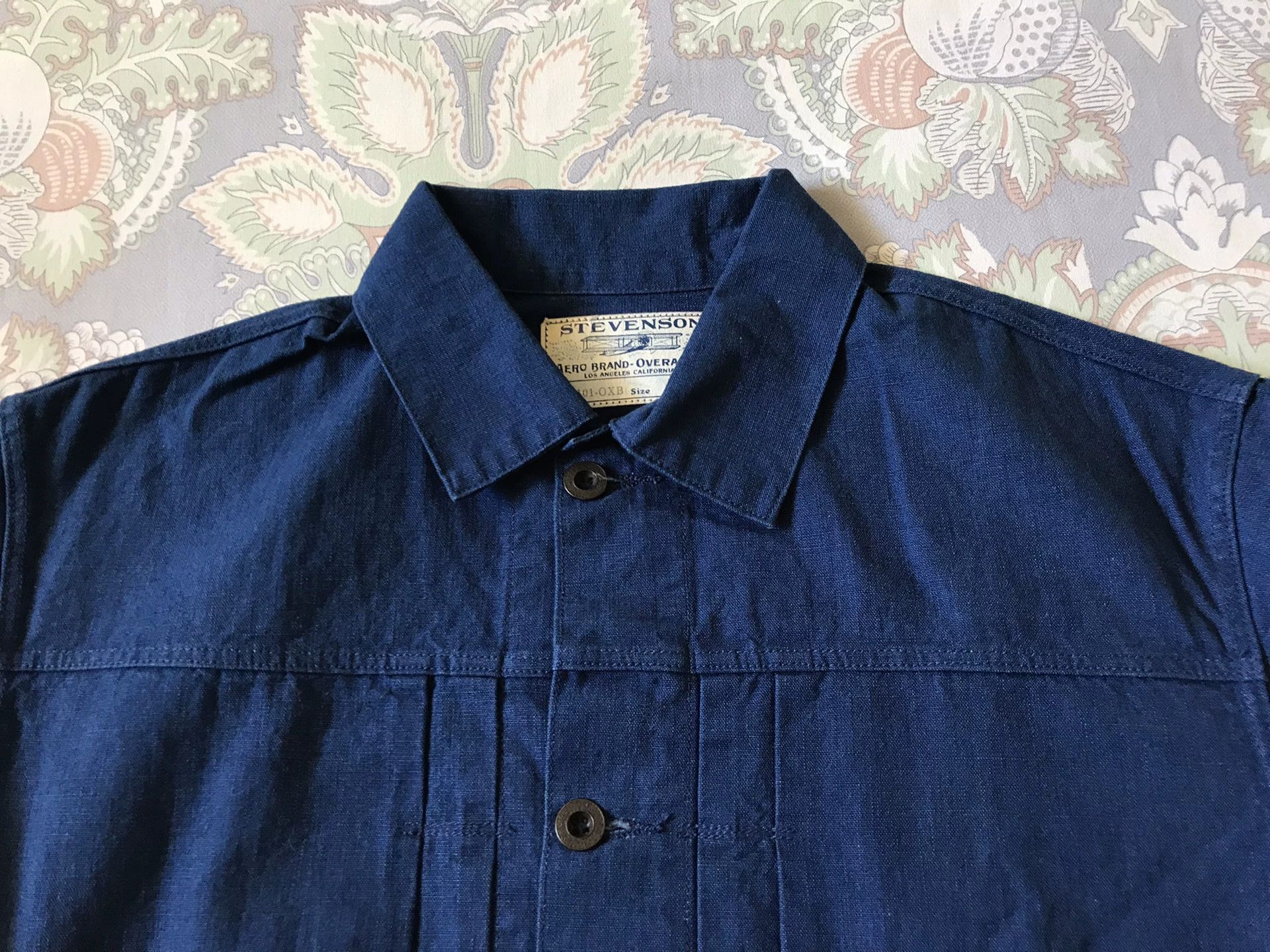 Stevenson Overall Co. Stevenson Overall Indigo Work Jacket Size US M / EU 48-50 / 2 - 4 Thumbnail