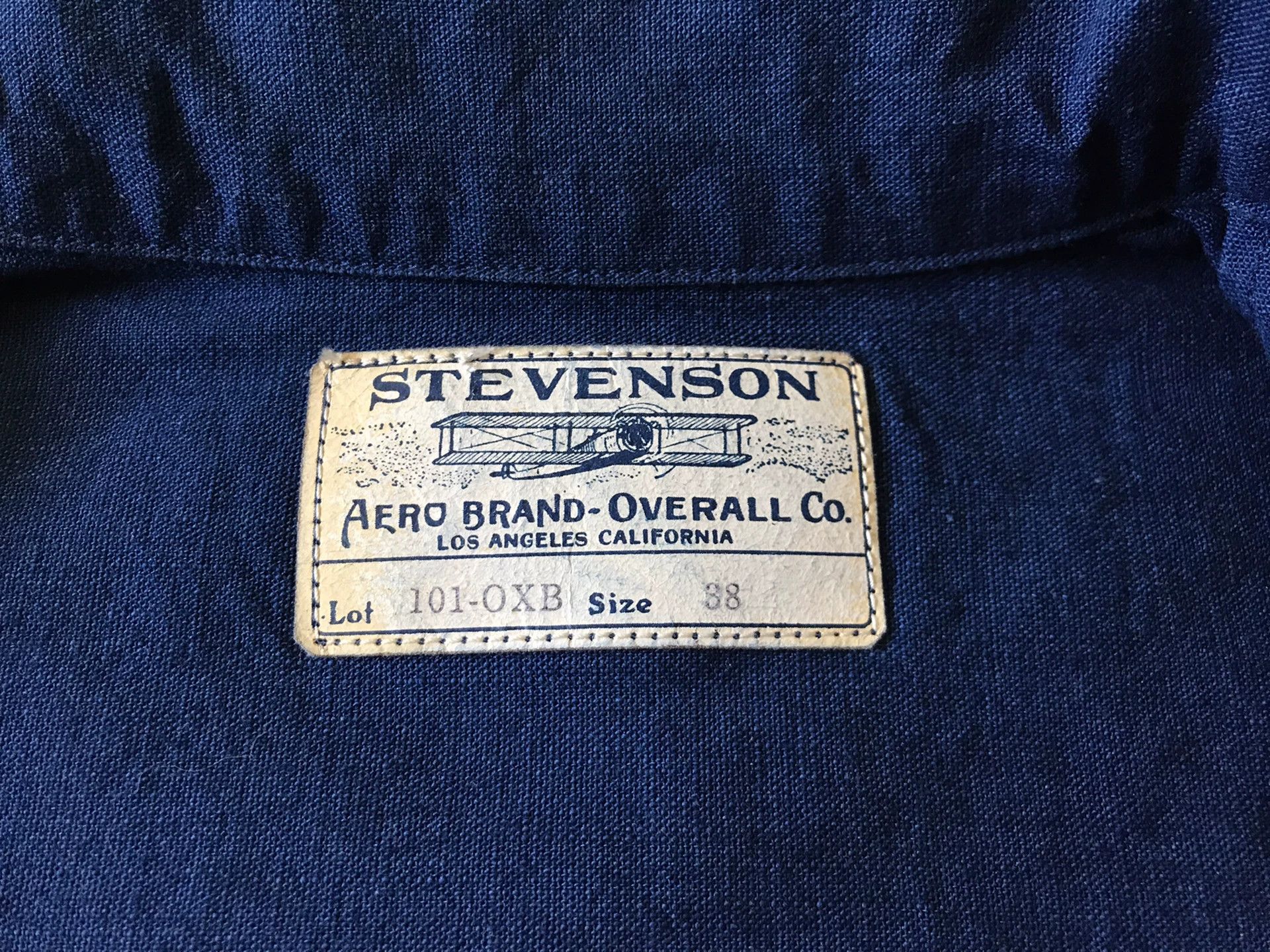 Stevenson Overall Co. Stevenson Overall Indigo Work Jacket Size US M / EU 48-50 / 2 - 8 Thumbnail