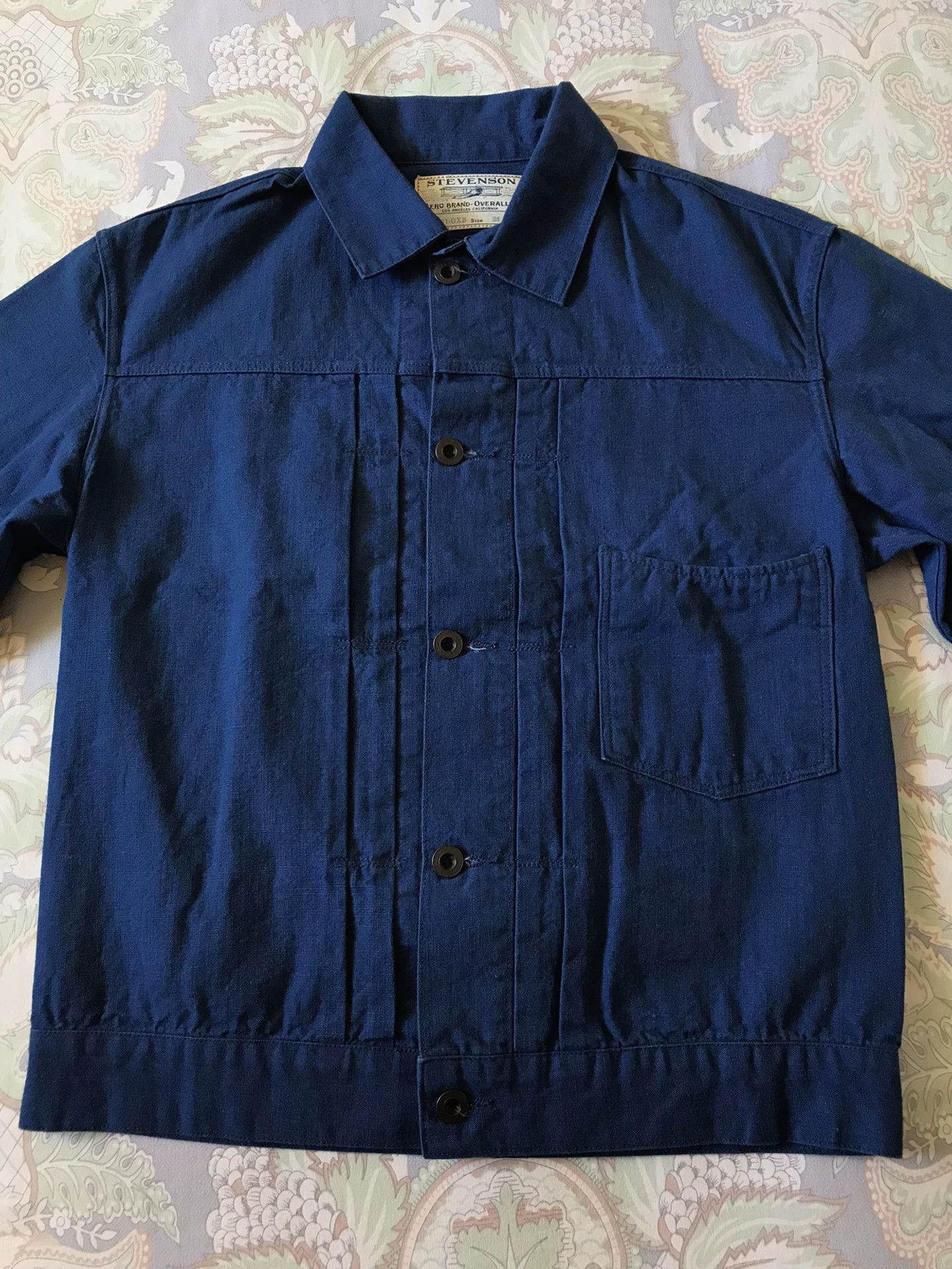 Stevenson Overall Co. Stevenson Overall Indigo Work Jacket Size US M / EU 48-50 / 2 - 3 Thumbnail