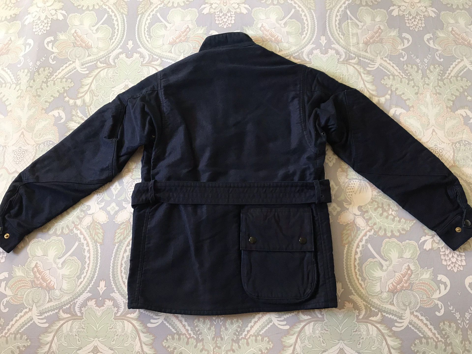 Vintage Mister Freedom Anniversary Indigo Moto Jacket Size US M / EU 48-50 / 2 - 2 Thumbnail
