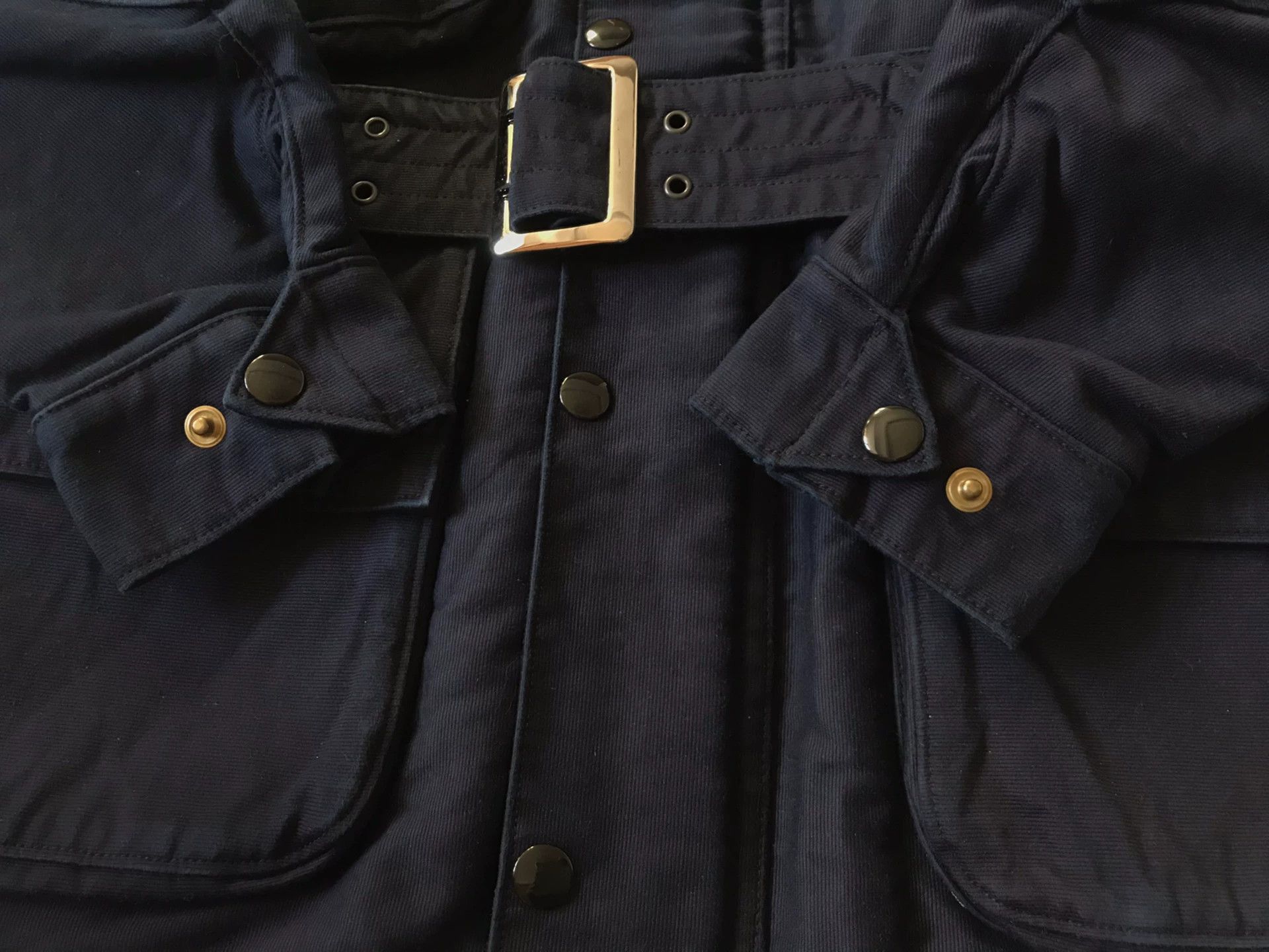 Vintage Mister Freedom Anniversary Indigo Moto Jacket Size US M / EU 48-50 / 2 - 6 Thumbnail