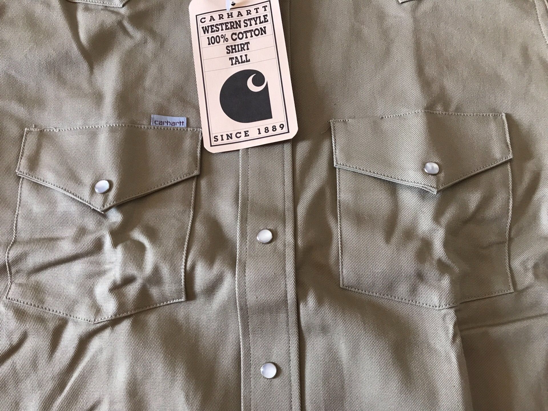Carhartt 90s American Carhartt SU009 Western Shirt Size US M / EU 48-50 / 2 - 4 Thumbnail