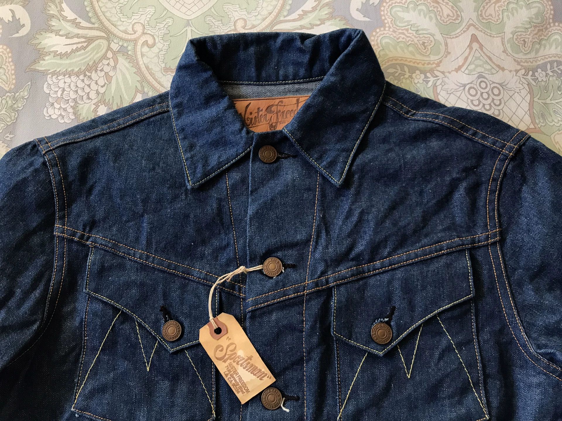 Mister Freedom Mister Freedom Natural Indigo Denim Jacket Size US M / EU 48-50 / 2 - 3 Thumbnail