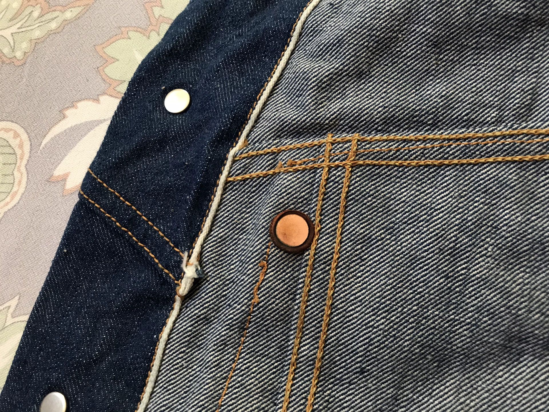 Mister Freedom Mister Freedom Natural Indigo Denim Jacket Size US M / EU 48-50 / 2 - 7 Thumbnail