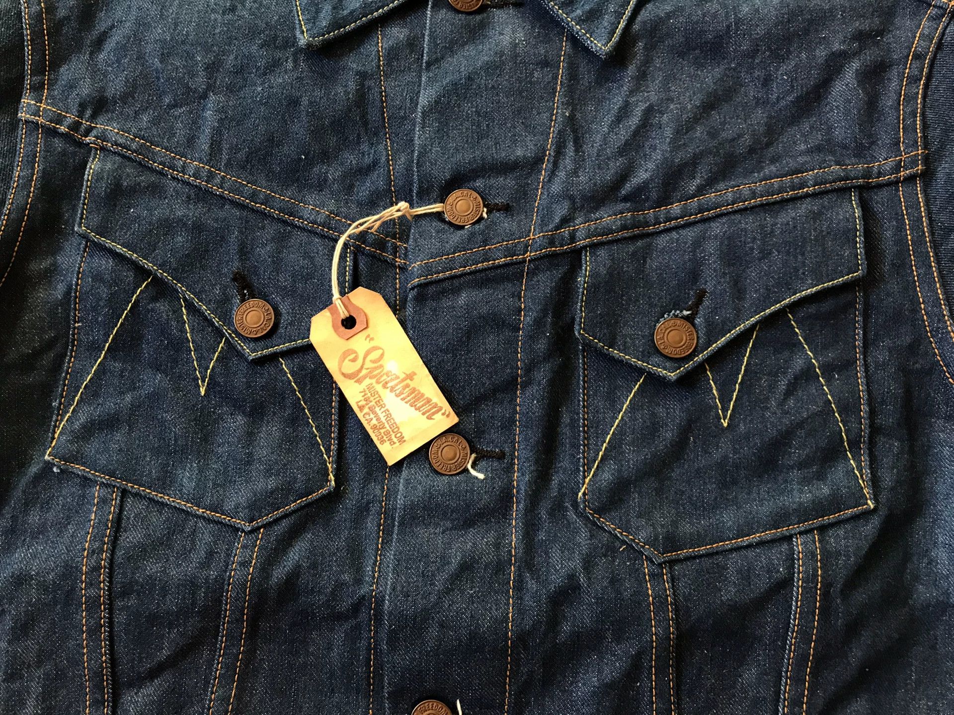 Mister Freedom Mister Freedom Natural Indigo Denim Jacket Size US M / EU 48-50 / 2 - 4 Thumbnail