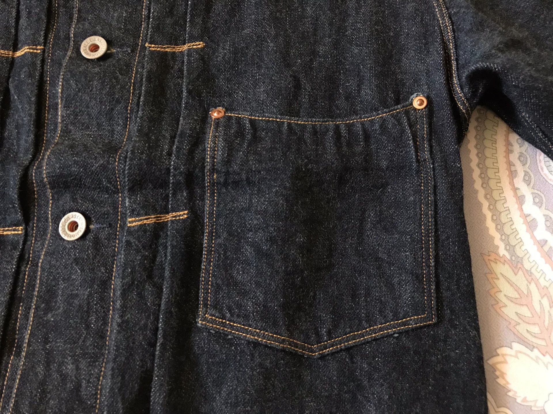 Buzz Rickson's Stevenson Overall Type 1 Denim Jacket Size US M / EU 48-50 / 2 - 4 Thumbnail