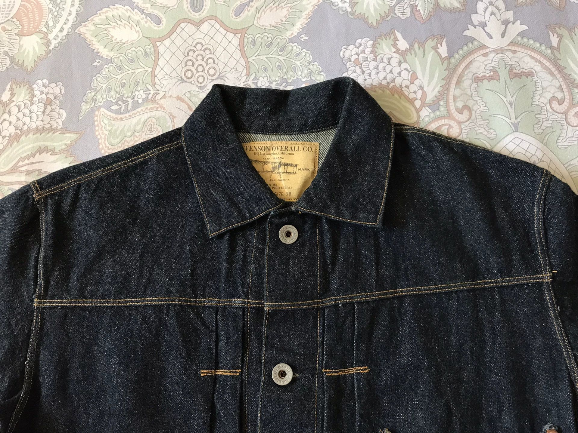 Buzz Rickson's Stevenson Overall Type 1 Denim Jacket Size US M / EU 48-50 / 2 - 3 Thumbnail