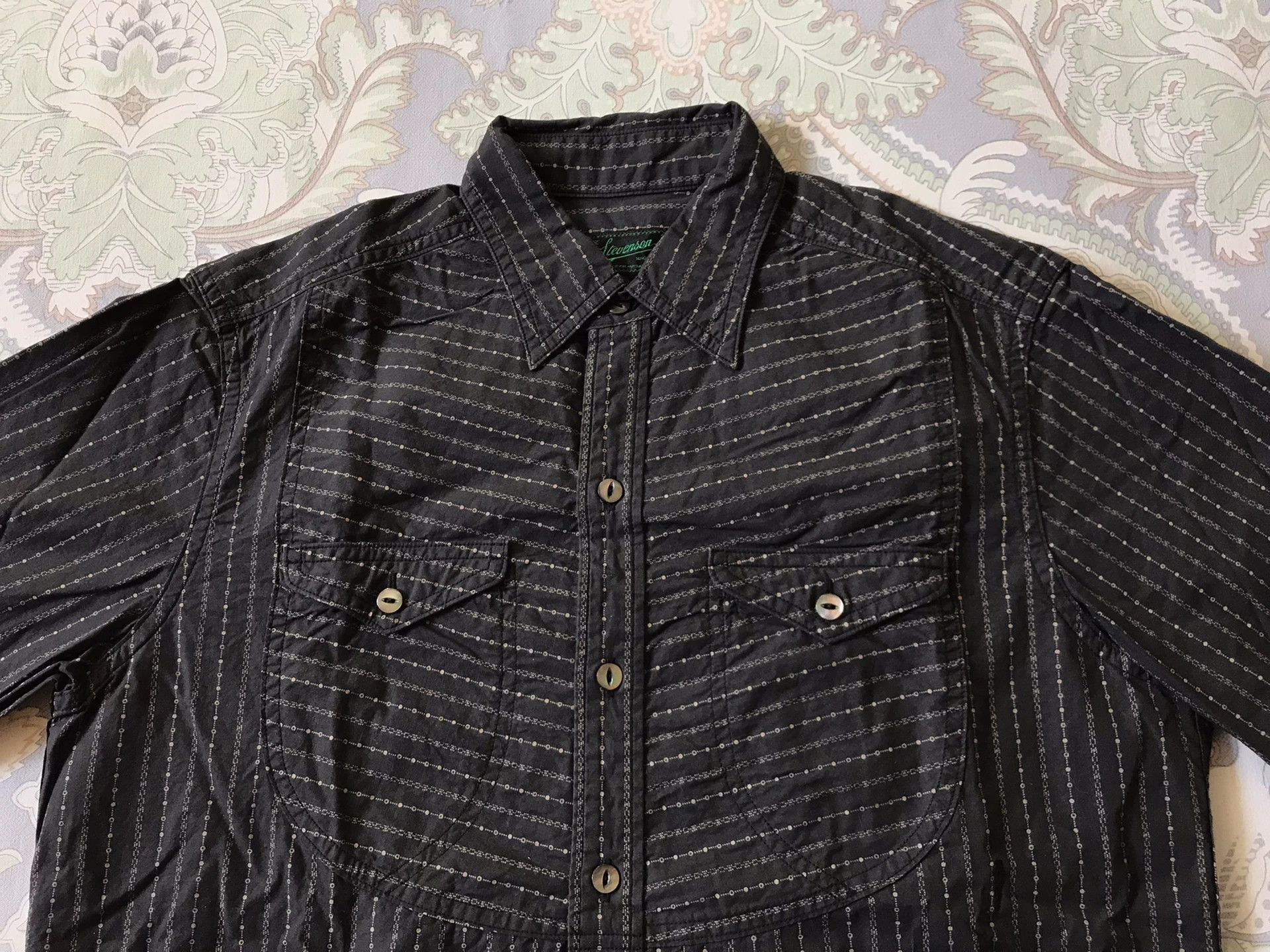 Stevenson Overall Co. Stevenson Overall Jacquard Western Work Shirt Size US M / EU 48-50 / 2 - 3 Thumbnail