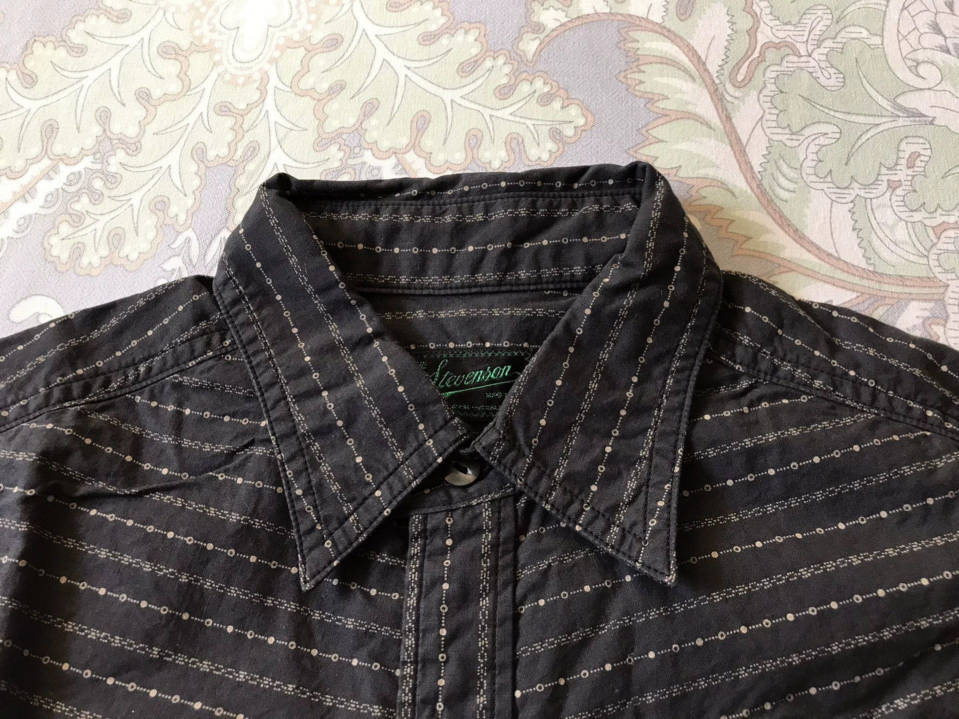 Stevenson Overall Co. Stevenson Overall Jacquard Western Work Shirt Size US M / EU 48-50 / 2 - 4 Thumbnail