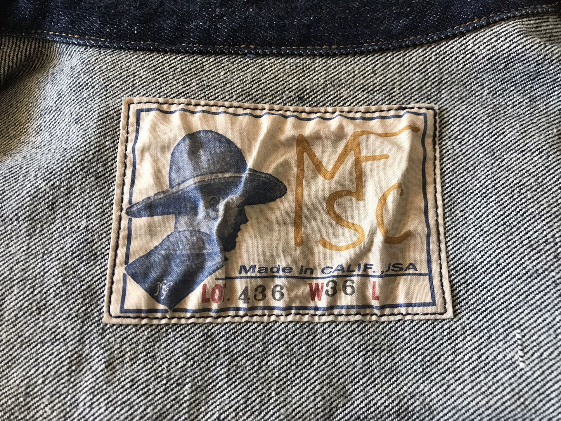 Mister Freedom Mister Freedom Shawl Collar Type 2 Denim Jacket Size US M / EU 48-50 / 2 - 8 Thumbnail