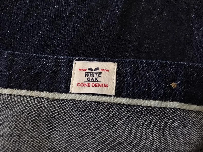 Vintage RGT Oak White Denim Shirt Size US S / EU 44-46 / 1 - 8 Thumbnail