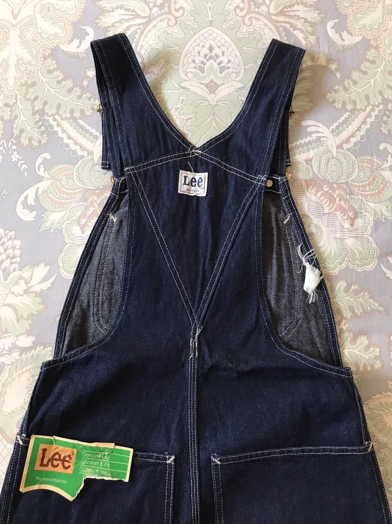 Vintage 80s Vintage Lee Overall Jeans Size US 30 / EU 46 - 2 Thumbnail