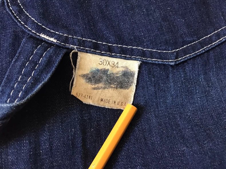 Vintage 80s Vintage Lee Overall Jeans Size US 30 / EU 46 - 8 Thumbnail