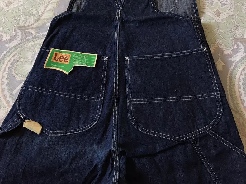 Vintage 80s Vintage Lee Overall Jeans Size US 30 / EU 46 - 7 Thumbnail