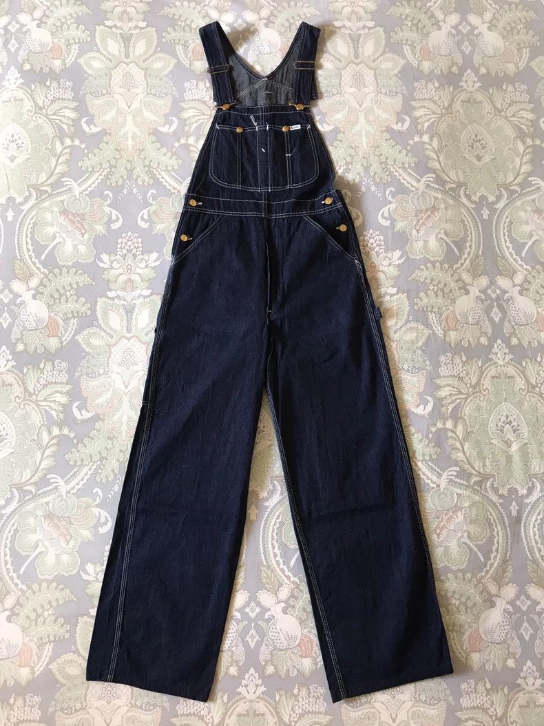 Vintage 80s Vintage Lee Overall Jeans Size US 30 / EU 46 - 3 Thumbnail