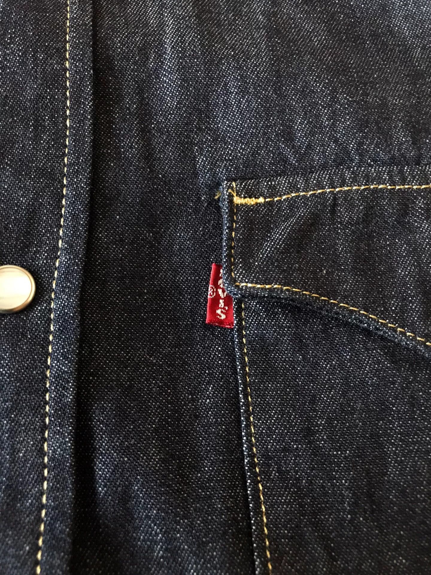 Levi's Levi's 85745-0002 Washed Denim Shirt Size US M / EU 48-50 / 2 - 5 Thumbnail
