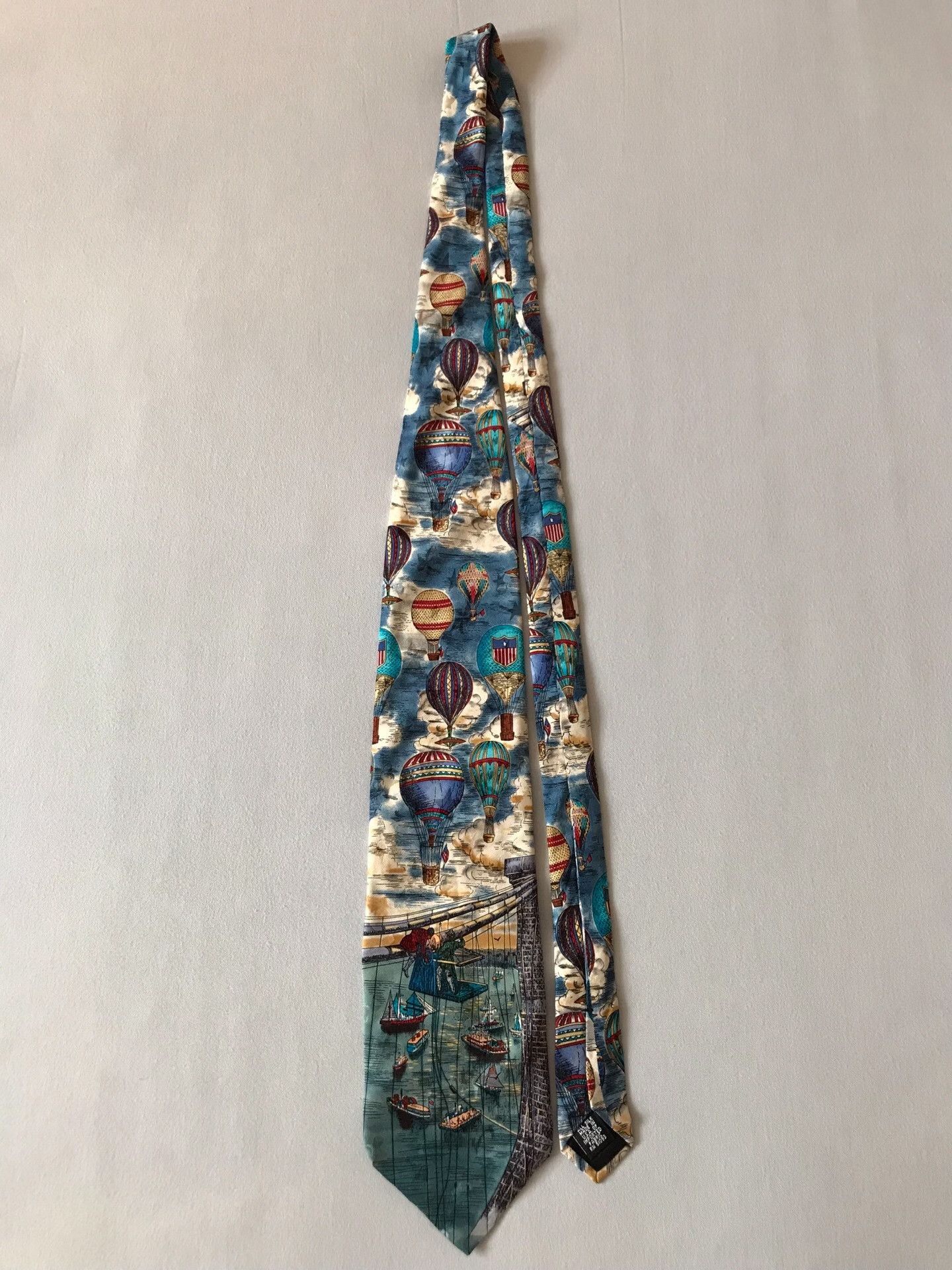 Vintage Vintage American Tango Silk Tie Size ONE SIZE - 3 Thumbnail