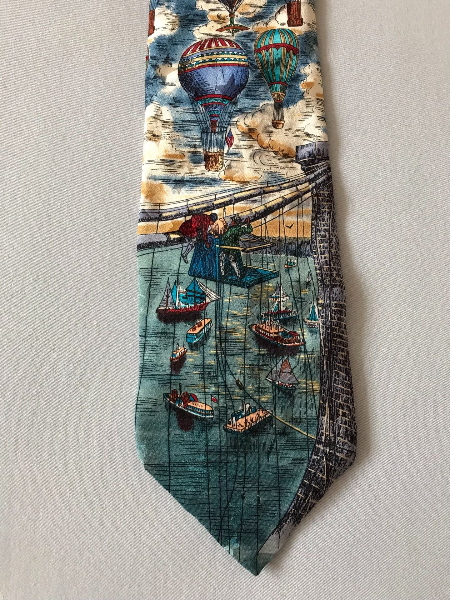 Vintage Vintage American Tango Silk Tie Size ONE SIZE - 2 Thumbnail