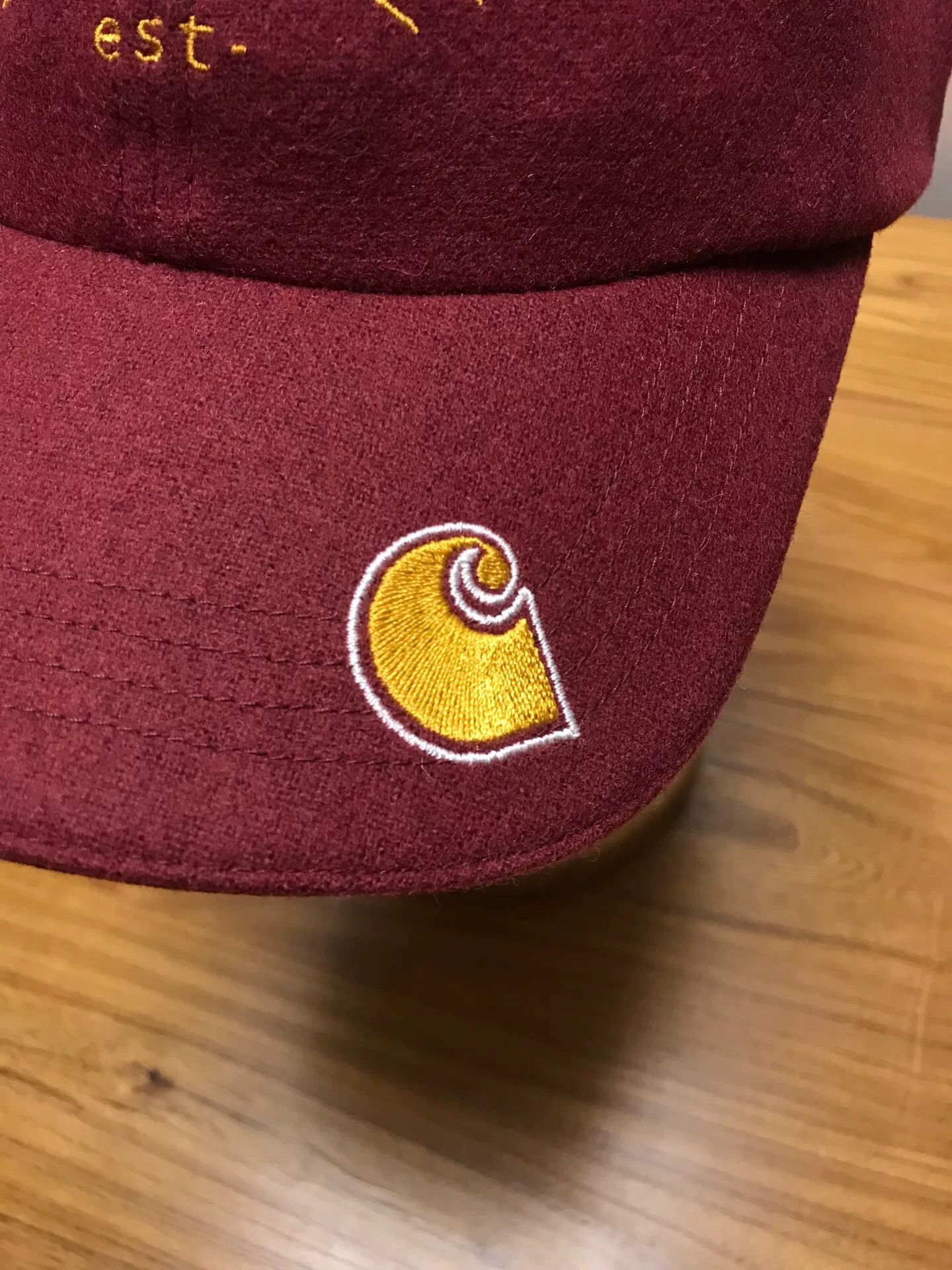 Carhartt Carhartt A163 DKR Wool Baseball Cap Size ONE SIZE - 4 Thumbnail