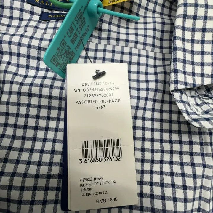 Polo Ralph Lauren Polo Ralph Lauren SS23 Plaid Long-Sleeve Shirt Size US M / EU 48-50 / 2 - 2 Thumbnail