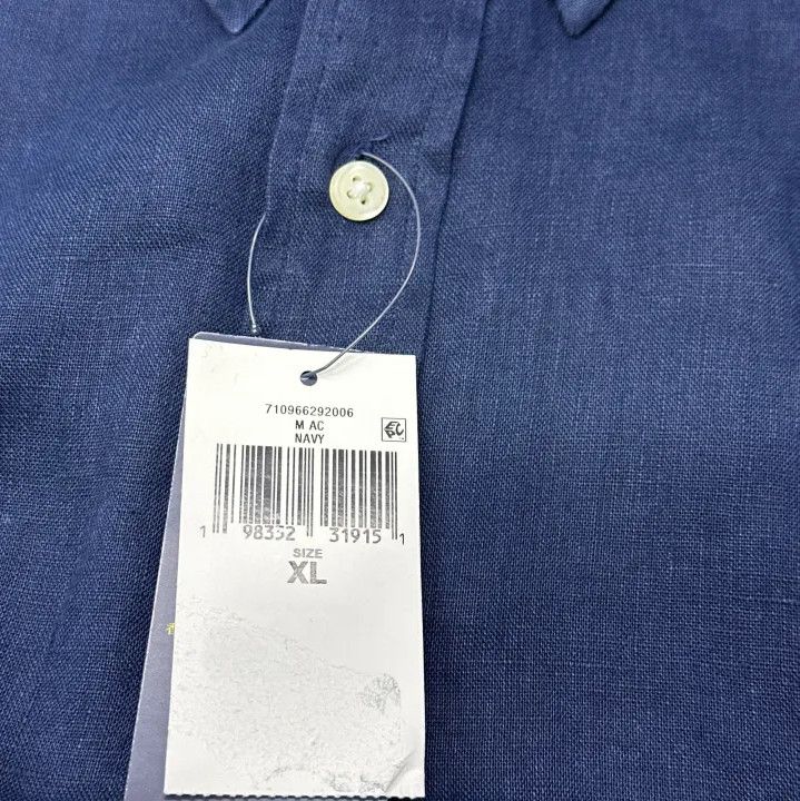 Polo Ralph Lauren Polo Ralph Lauren Solid Logo Embroidered Long-Sleeve Shirt Size US XL / EU 56 / 4 - 3 Thumbnail