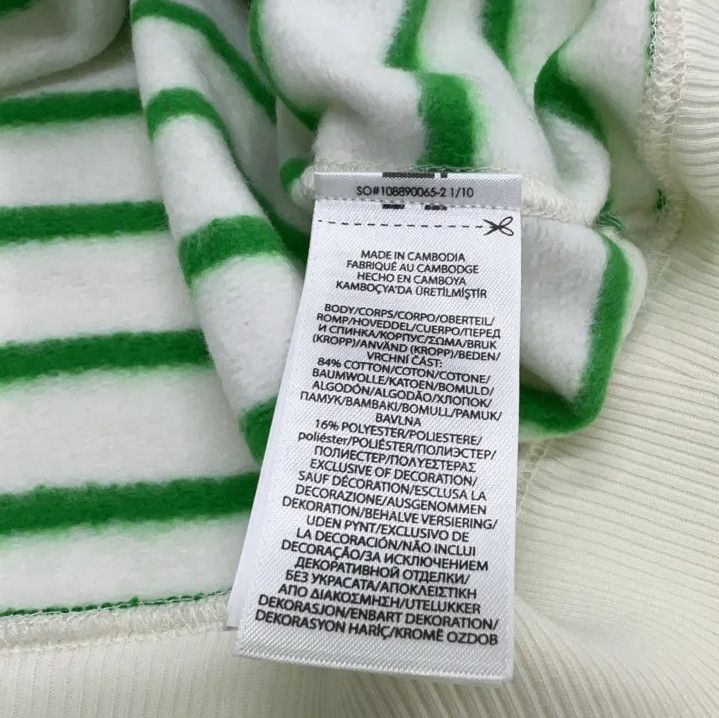 Polo Ralph Lauren Polo Ralph Lauren Unisex Half-Zip Striped Sweatshirt Size US L / EU 52-54 / 3 - 6 Thumbnail