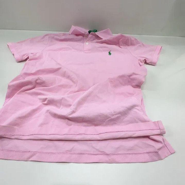 Polo Ralph Lauren Polo Ralph Lauren Solid Logo Embroidered Short Sleeve Polo Size US M / EU 48-50 / 2 - 7 Thumbnail